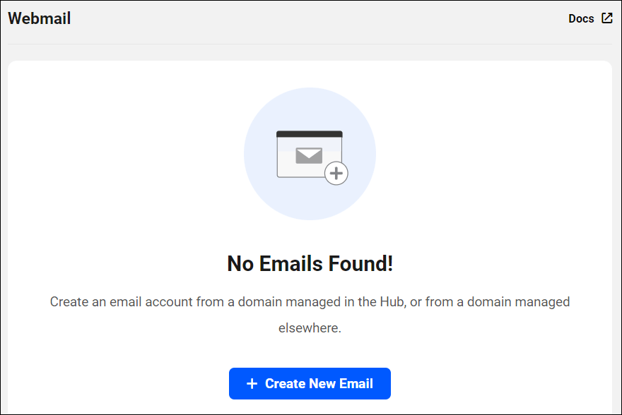 Create Webmail