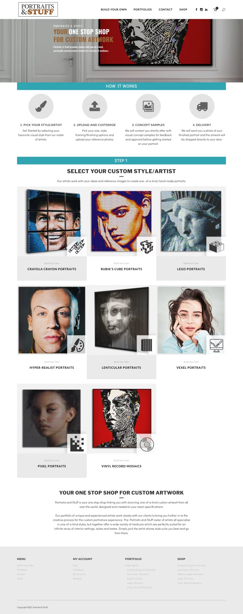 Portraits and Stuff screenshot
